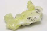 Lemon-Yellow Brucite - Balochistan, Pakistan #198552-1